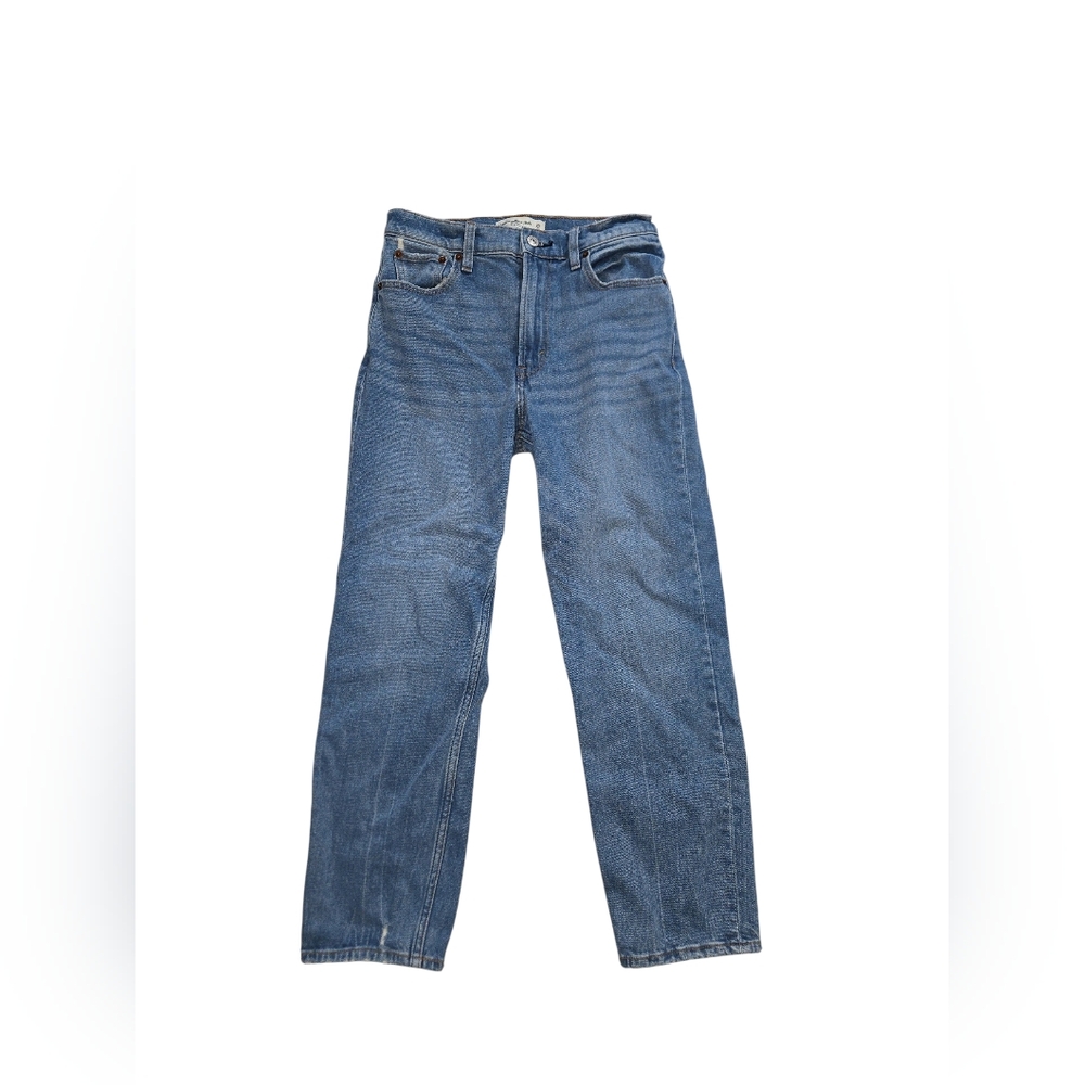 Abercrombie & Fitch Womens High Rise The Mom Jeans Size 0/25